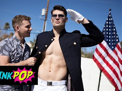 TWINKPOP - Wank Waters Begins Fellating Marine Malik Delgaty As He Welcomes And Remains Still